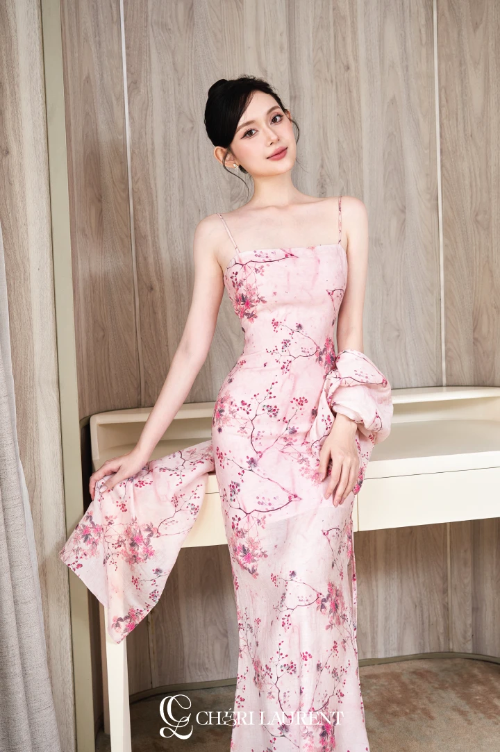 Opulent Sakura Dress